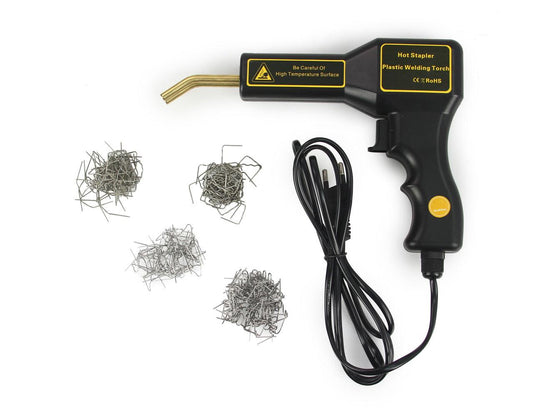 Pistol cu capse pentru lipit elemente plastic, pistol elemente din palstic caroserie auto