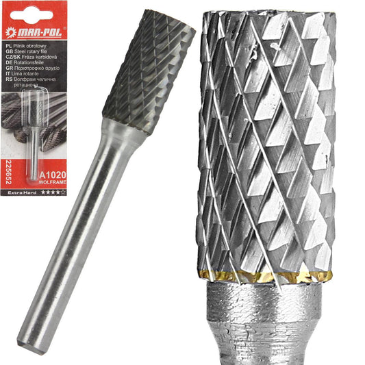 Freza rotativa de carbura tungsten 10x20mm, pila rotativa debavurare A1020 - Bjc tools