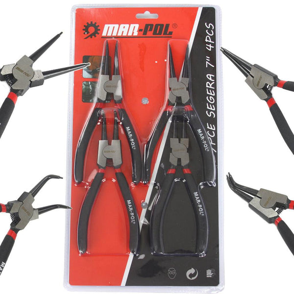 Set patenti sigurante seger, clesti sigurante seger 4 piese - Bjc tools