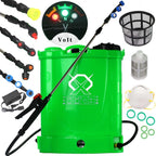 Pompa de stropit cu acumulator,Vermorel 16 litri cu acumulator, pulverizator pe baterii, atomizor portabil cu acumulator - Bjc tools