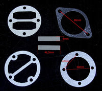 Kit reparatie piston compresor aer, set garnituri si supape piston pompe compresor aer - Bjc tools