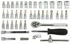 Trusa scule 42 piese tubulare imbus si biti 1/4 Profi - Bjc tools