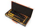Trusa chei tubulare de forta 1/2 scurte si lungi 27 piese 8-24mm Profi - Bjc tools