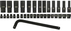 Trusa chei tubulare 35 piese 1/2 8-32mm Profesional - Bjc tools