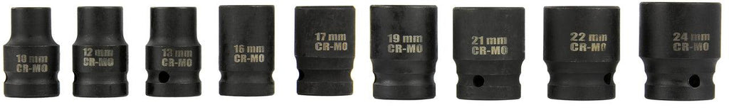 Set chei tubulare scurte 10 piese 8-24mm Profi - Bjc tools