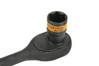 Trusa scule de forta 24 piese 1/2 6 laturi, set chei tubulare clichet prelungitor - Bjc tools