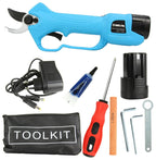 Foarfeca fie si pomi cu acumulator, foarfeca vie flori crengi pomi pe baterii - Bjc tools