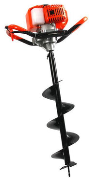 Motoburghiu pe benzina 5.2Cp cu 3 burghiu incluse, freza foraje - Bjc tools