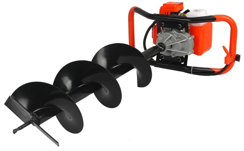 Motoburghiu pe benzina 5.2Cp cu 3 burghiu incluse, freza foraje - Bjc tools