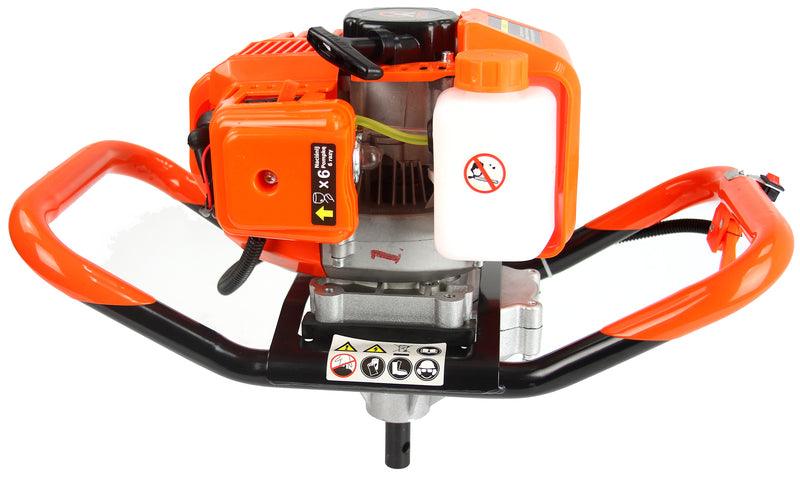 Motoburghiu pe benzina 5.2Cp cu 3 burghiu incluse, freza foraje - Bjc tools