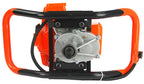 Motoburghiu pe benzina 5.2Cp cu 3 burghiu incluse, freza foraje - Bjc tools