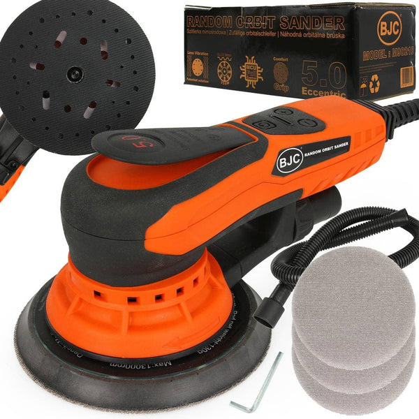 Slefuitor orbital electric 150mm 220 volti 10000rpm, slefuitor excentric electric 150 mm 220 volti Profesional - Bjc tools