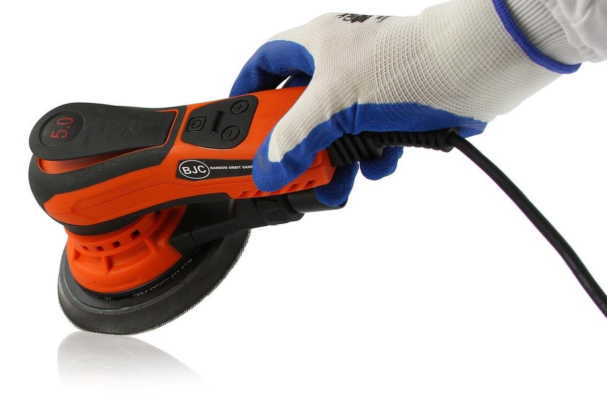 Slefuitor orbital electric 150mm 220 volti 10000rpm, slefuitor excentric electric 150 mm 220 volti Profesional - Bjc tools