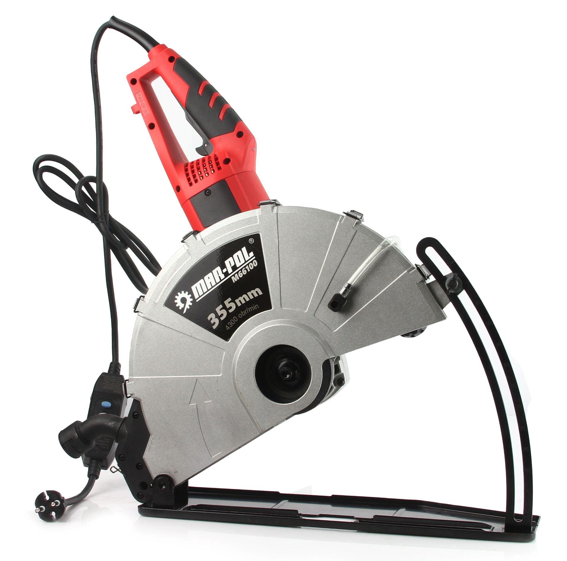 Circular de mana electric umed si uscat 2600 wati, circular cu disc 355mm si sistem de aspirare a prafului - Bjc tools