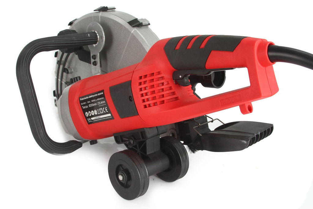Circular de mana electric umed si uscat 2600 wati, circular cu disc 355mm si sistem de aspirare a prafului - Bjc tools