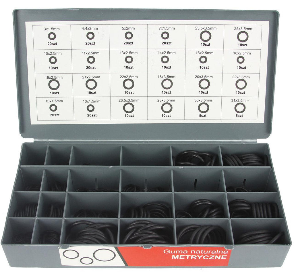 Set garnituri de cauciuc oring, set garnituri o-ring 900 piese - Bjc tools