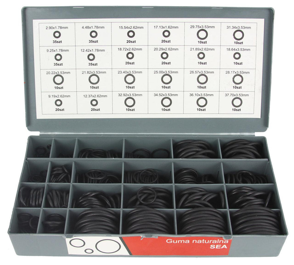 Set garnituri de cauciuc oring, set garnituri o-ring 900 piese - Bjc tools