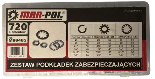 Set saibe de siguranta 720 piese - Bjc tools