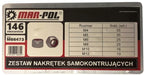 Set piulite cu frana 146 piese m4 m6 m8 m10 si m12 - Bjc tools