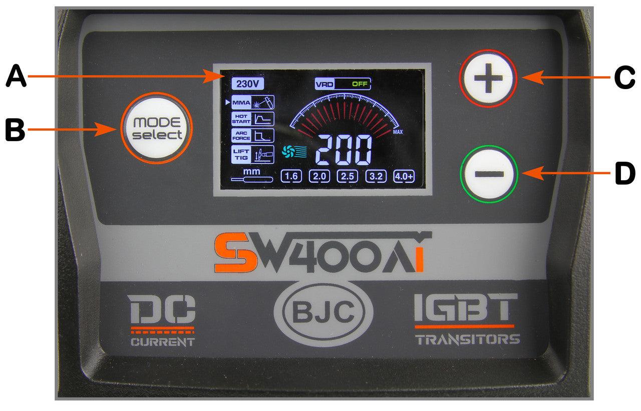 Aparat de sudura MMA TIG LIFT 200 Amperi, aparata de sudura digital profesional - Bjc tools