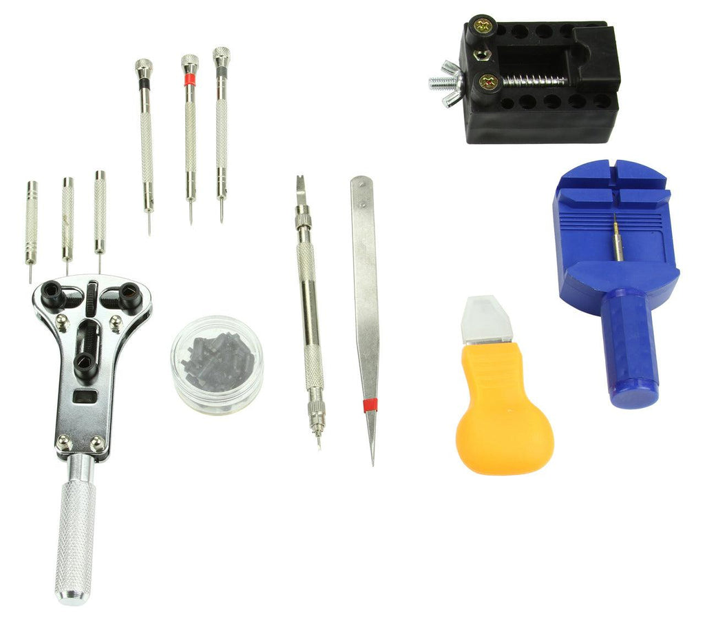 Trusa ceasornicarie, instrumente reparatie ceasuri bijuterii si electronice - Bjc tools