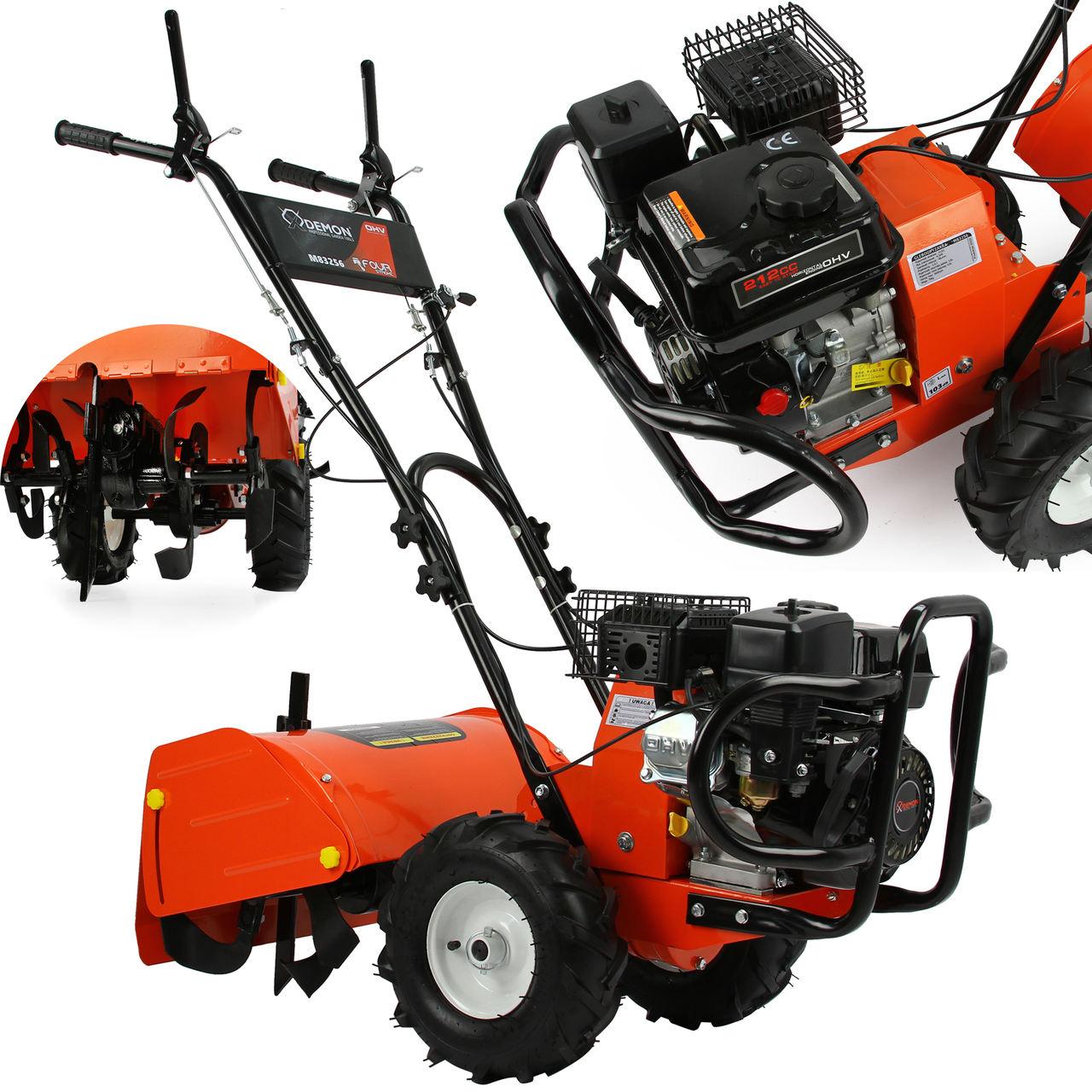 Motocultor cu motor benzina 6.5Cp, motosapa benzina 50cm latime 35 cm adâncime - Bjc tools