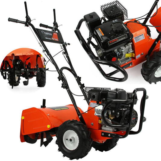 Motocultor cu motor benzina 6.5Cp, motosapa benzina 50cm latime 35 cm adâncime - Bjc tools