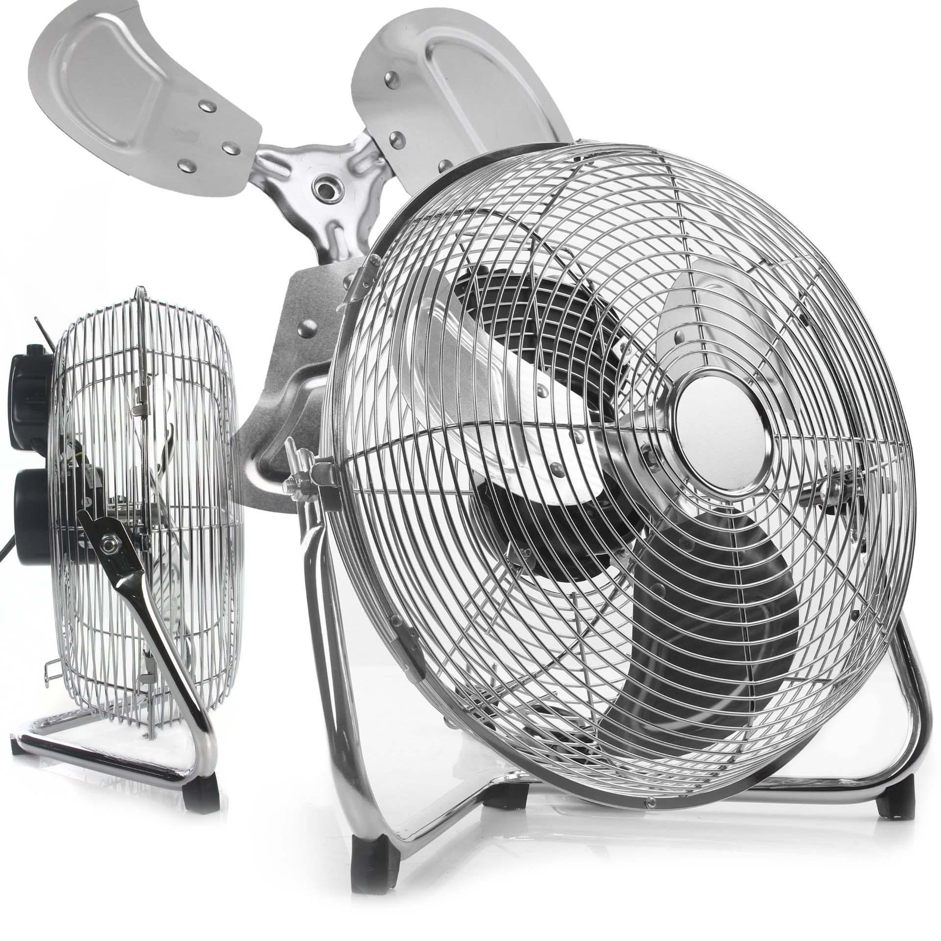 Ventilator aer de camera 55w 30cm inox Dakota - Bjc tools Imagine principală a produsului