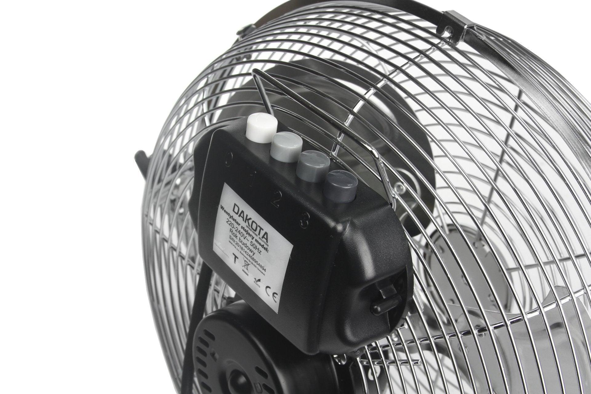 Ventilator aer de camera 55w 30cm inox Dakota - Bjc tools