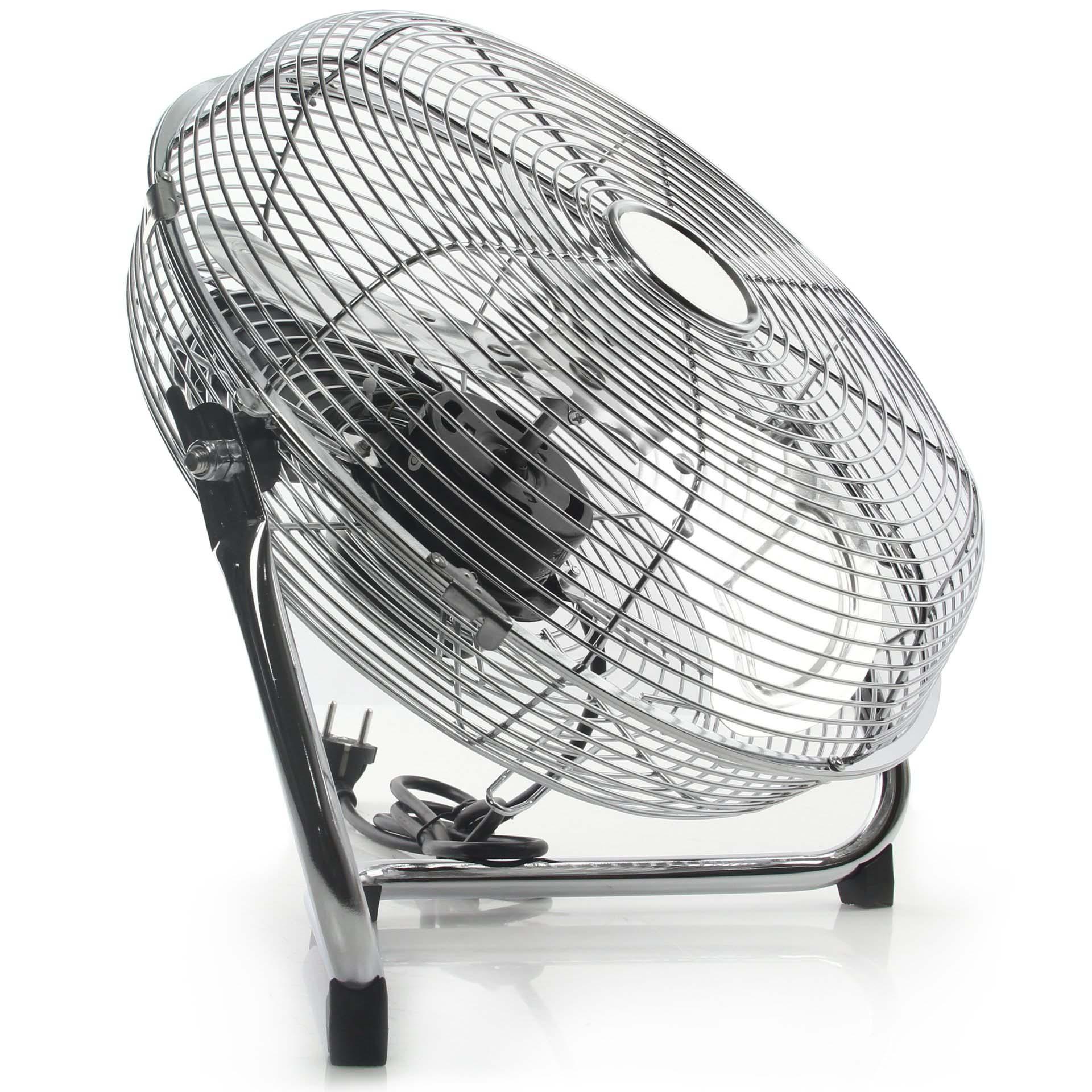 Ventilator aer de camera 55w 30cm inox Dakota Imagine secundară a produsului
