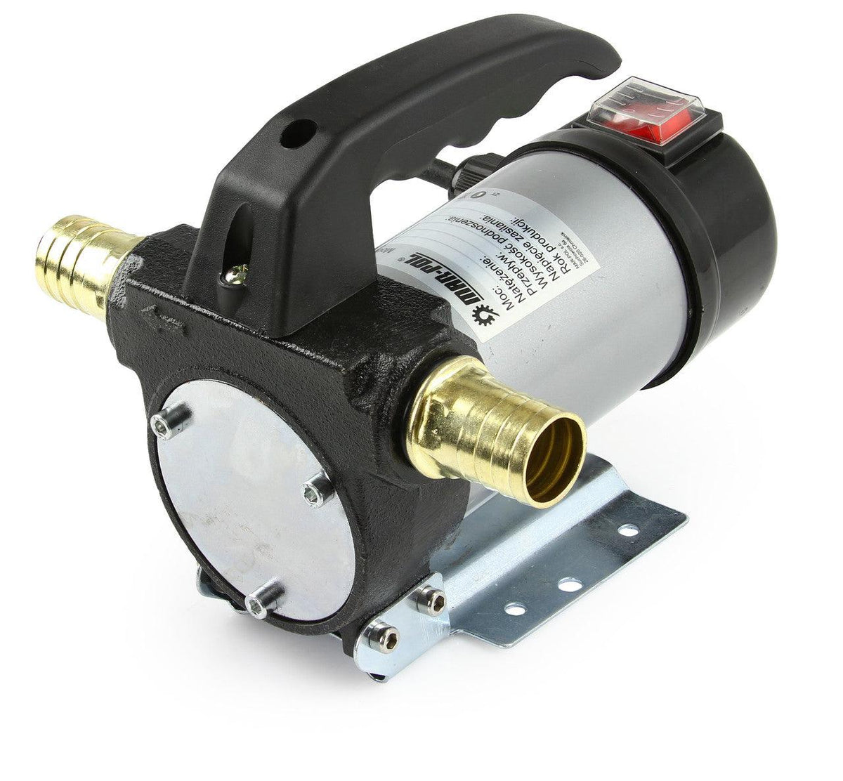 Pompa transfer motorina si ulei 12 volti 50L/min cu autoamorsare, pompa transfer diesel 160 wati 12 volti - Bjc tools