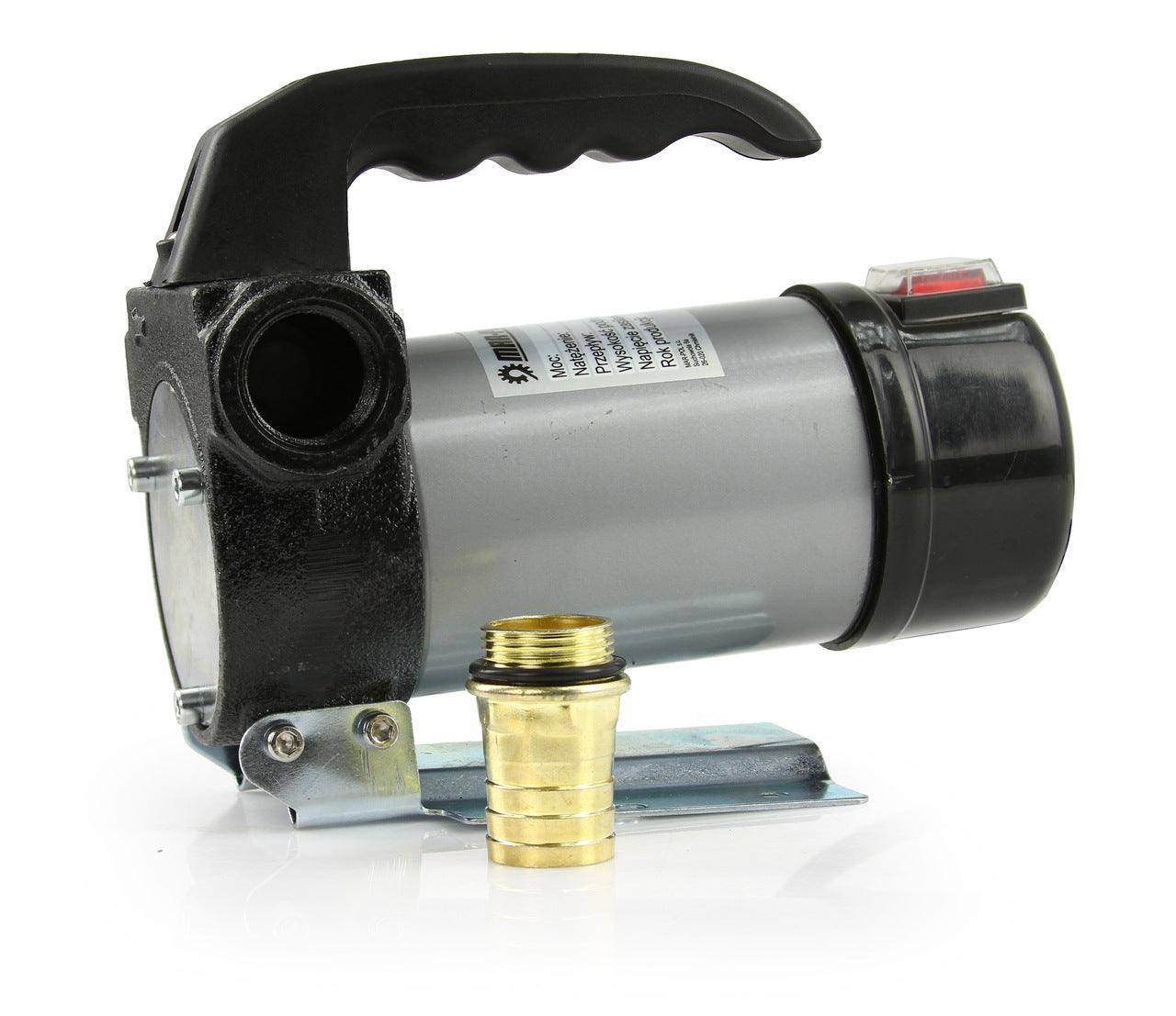 Pompa transfer motorina si ulei 12 volti 50L/min cu autoamorsare, pompa transfer diesel 160 wati 12 volti - Bjc tools