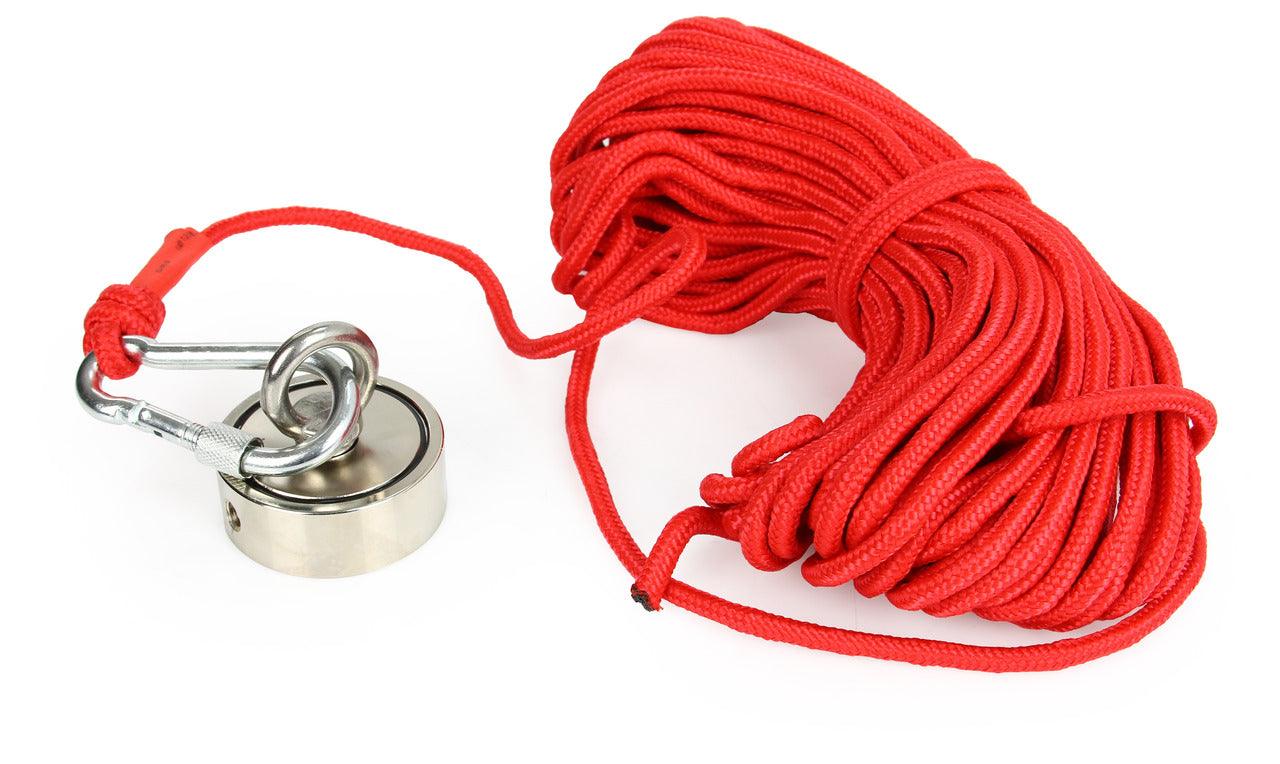 Magnet de neodim 170kg 60x22mm, magnet fishing cu carlig - Bjc tools