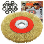 Perie de sarma pentru polizor de banc 200mm - Bjc tools