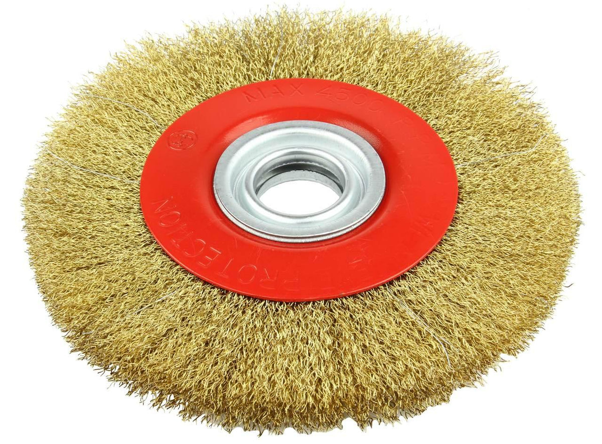 Perie de sarma pentru polizor de banc 200mm - Bjc tools