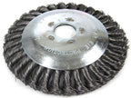 Perie de sarma cu disc pentru motocoasa 200mm, disc cu sarma pentru motocoasa - Bjc tools