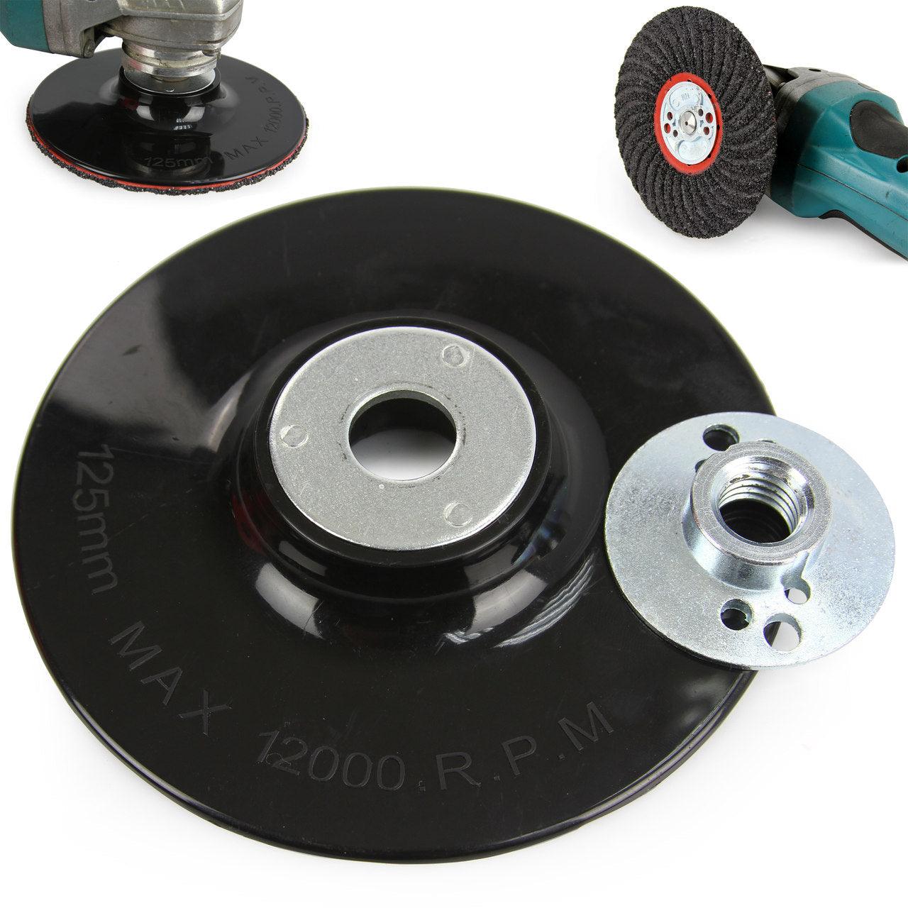 Suport disc fibra flex 125 mm, pad disc fibra - Bjc tools Imagine principală a produsului