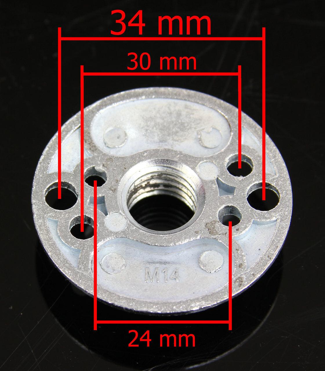 Suport disc fibra flex 125 mm, pad disc fibra - Bjc tools