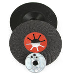 Suport disc fibra flex 125 mm, pad disc fibra - Bjc tools