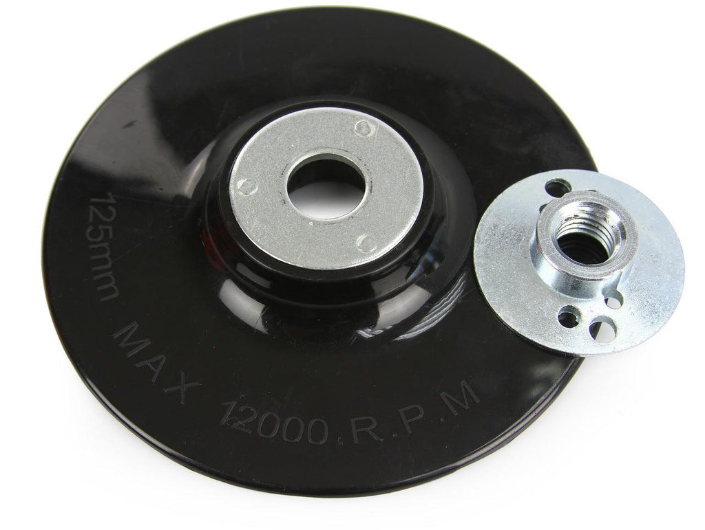 Suport disc fibra flex 125 mm, pad disc fibra - Bjc tools