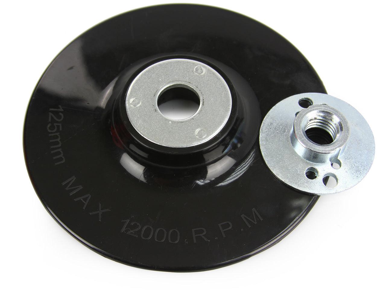 Suport disc fibra flex 125 mm, pad disc fibra - Bjc tools