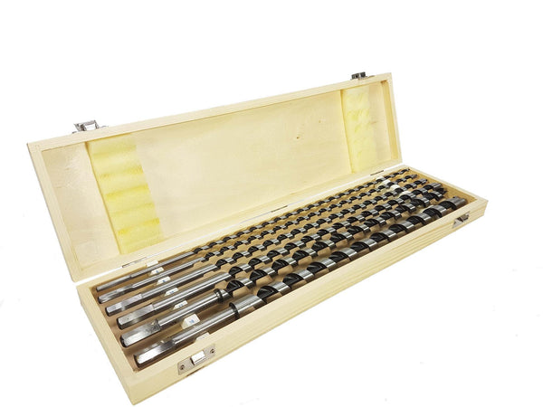 Set burghie lemn 6 piese 6-18mm 460mm, burghiu lemn - Bjc tools