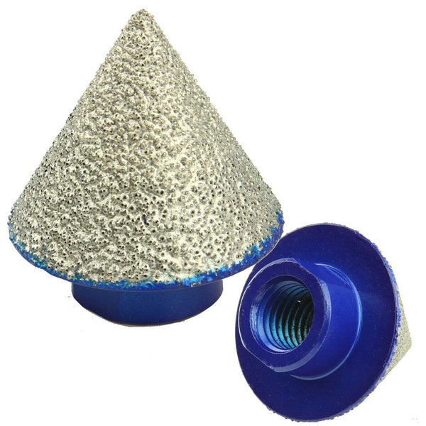 Freza diamantata conica pentru gresie si piatra 2-38mm, freza conica pentru gresie , freza diamantata pentru flex - Bjc tools