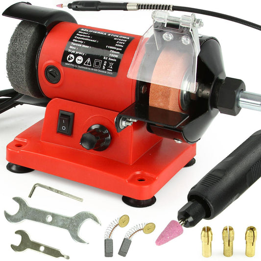 Polizor de banc cu biax inclus - Bjc tools