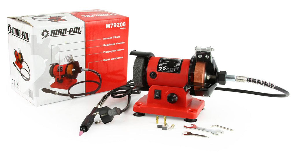 Polizor de banc cu biax inclus - Bjc tools
