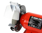 Polizor de banc cu disc 150mm si banda 250W, slefuitor cu banda - Bjc tools