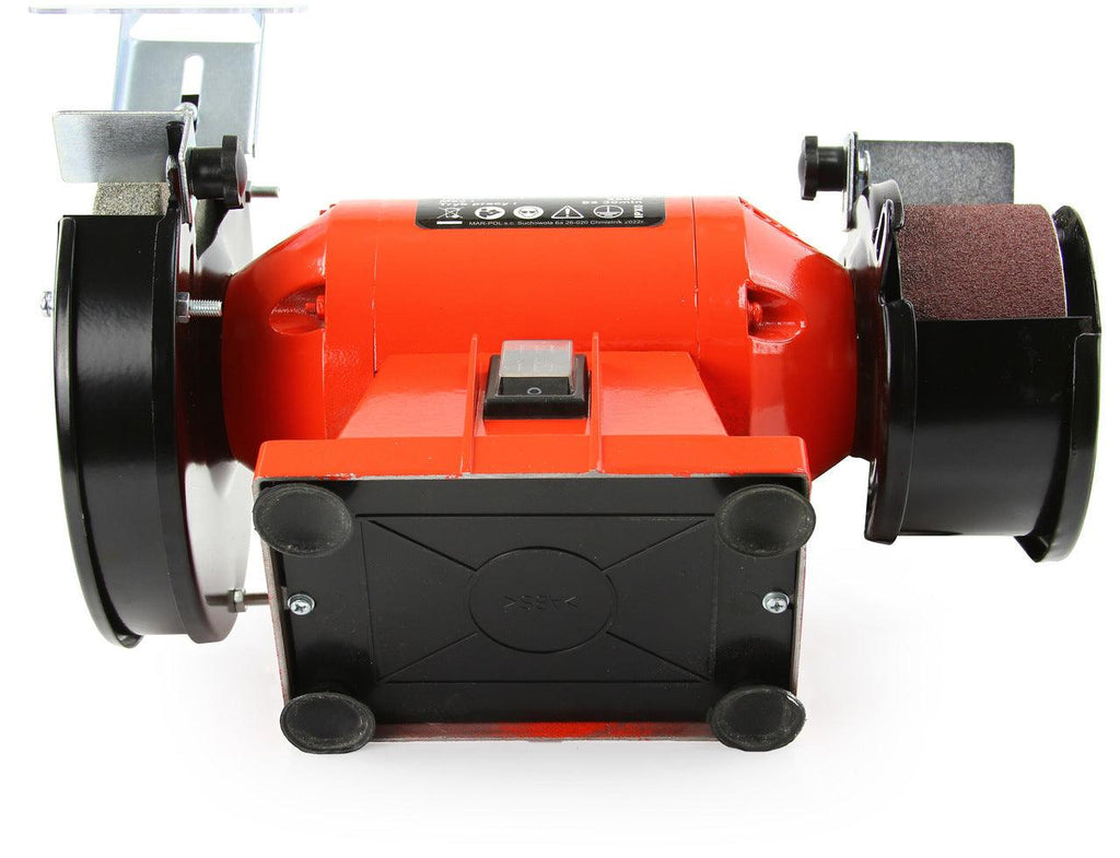Polizor de banc cu disc 150mm si banda 250W, slefuitor cu banda - Bjc tools