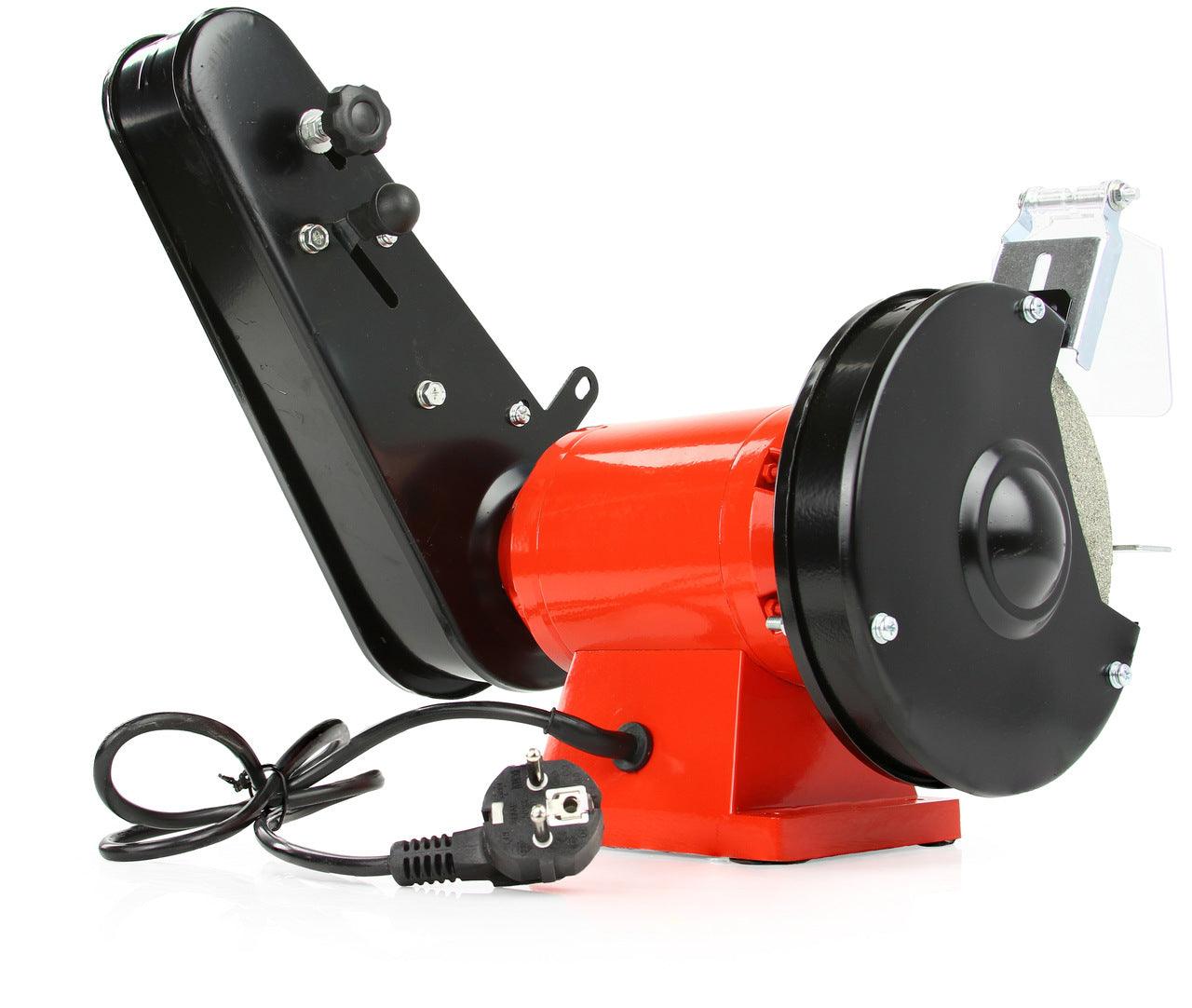 Polizor de banc cu disc 150mm si banda 250W, slefuitor cu banda - Bjc tools