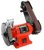 Polizor de banc cu disc 150mm si banda 250W, slefuitor cu banda - Bjc tools