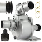 Cap motopompa 3 toli apa curata si murdara 40m3/H, cap motopompa cu fulie si accesorii motopompa turbina otel - Bjc tools